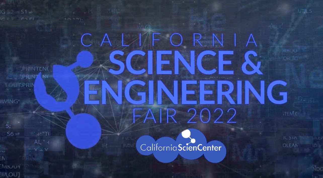 California Science and Engineering Fair 2022 banner