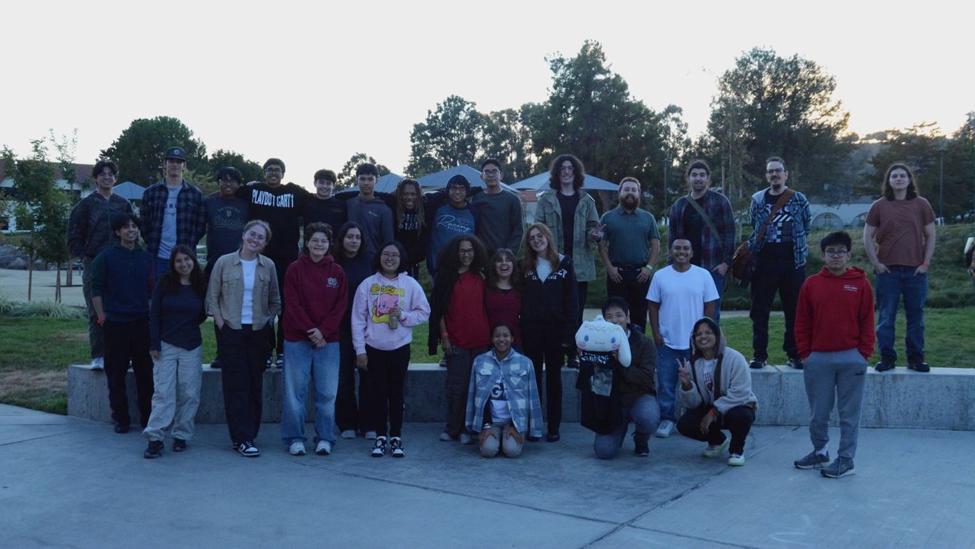 Everyone at sunset