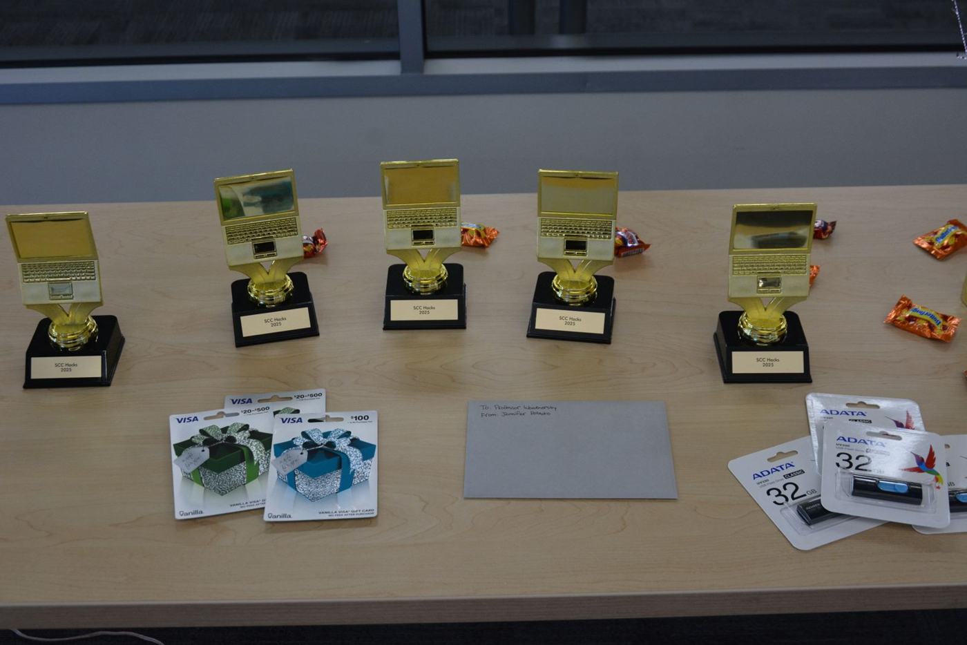 Prize table